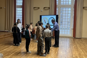 Открытое занятие на тему «Определение направления движения на местности с помощью компаса и карты» 